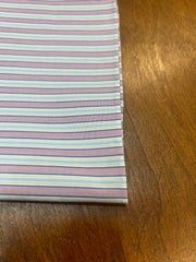 White and Pink Stripe