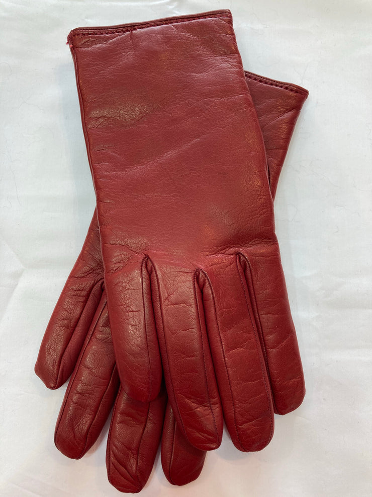 Fratelli Orsini Italian Cashmere Gloves in Red