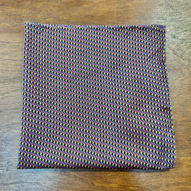 Multi-color Silk Brocade Pocket Square